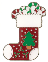 Christmas Stocking Ball Marker